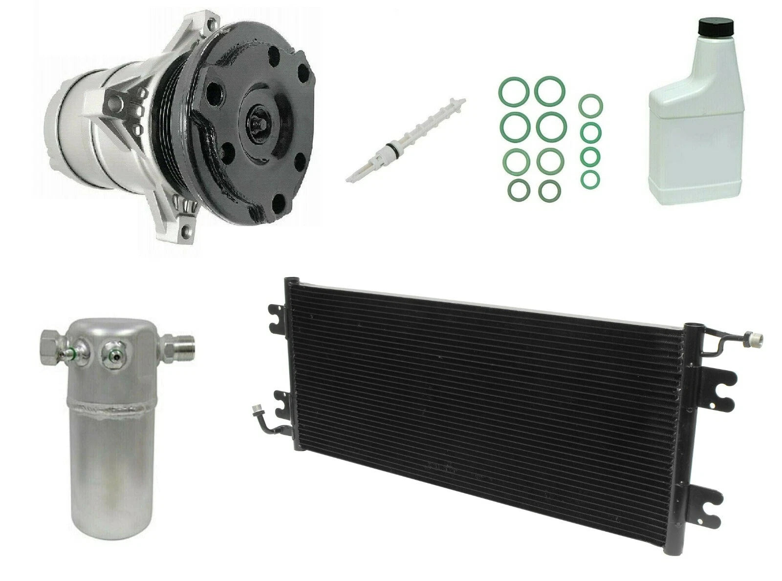 AC Compressor Kit With Condenser for Toyota Camry (2012–2017)