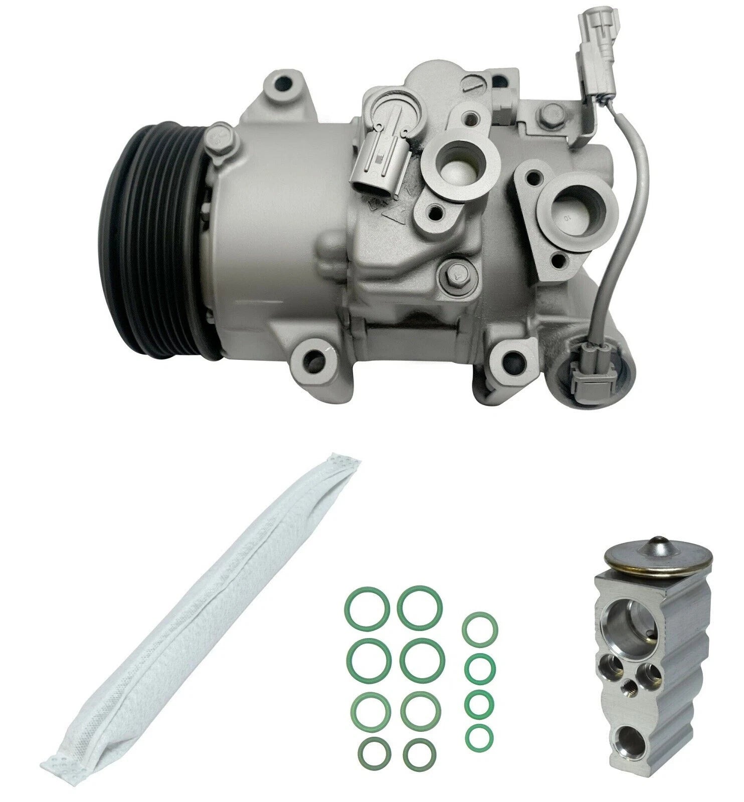 AC Compressor Kit EG09 Replacement for Subaru Outback 2.5L (2017–2017)