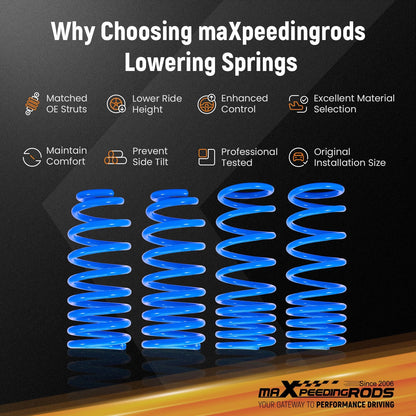 Lowering Springs Kit for Honda Accord (2008–2012)
