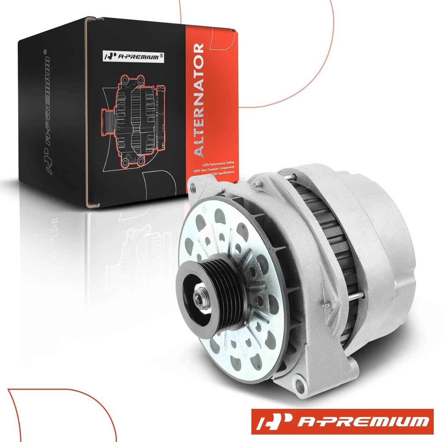 Alternator for Chevrolet Corvette (1993–1996) 5.7L 140A 6-Groove