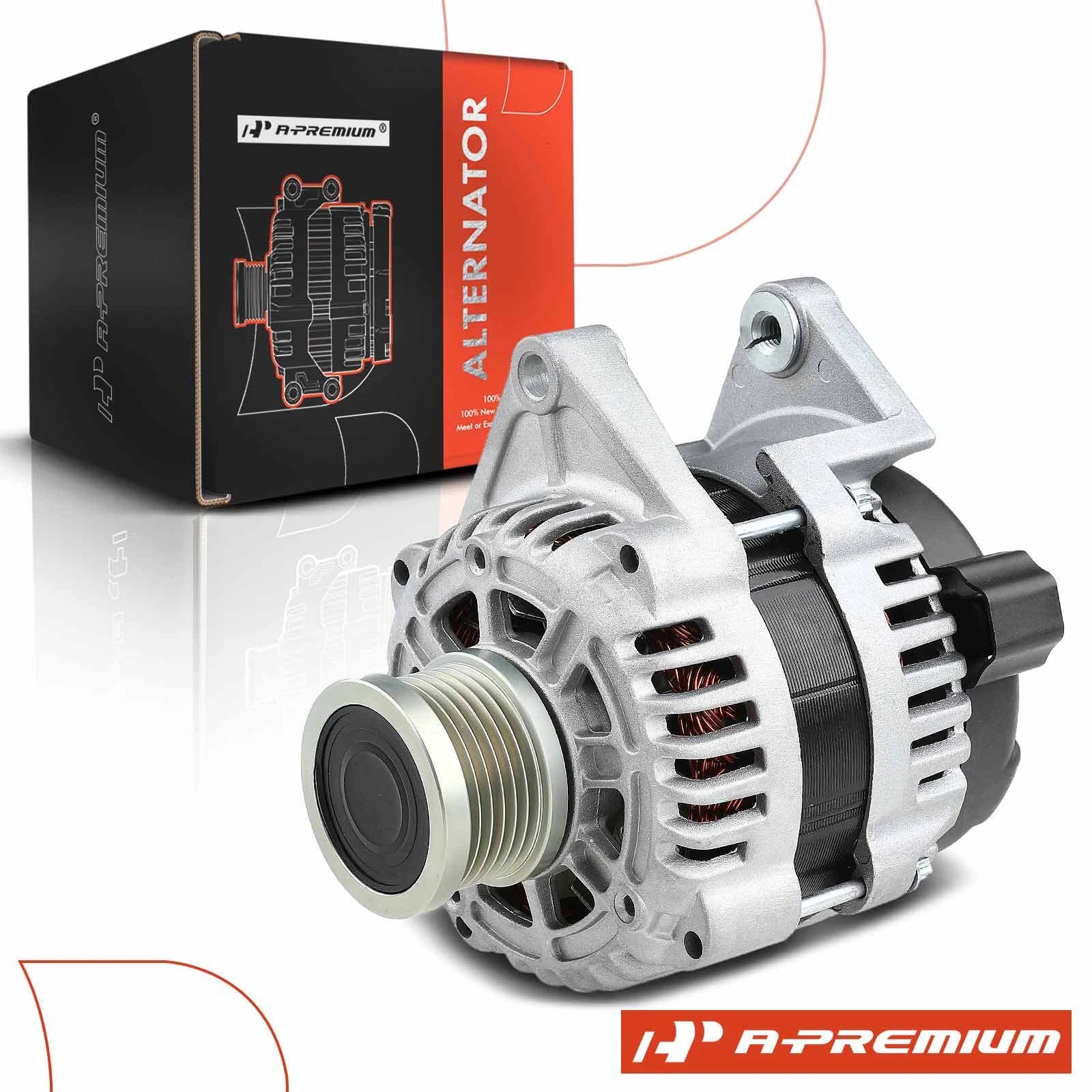 Alternator for Chevy Sonic (2012–2018) 1.8L 100A 6-Groove Pulley