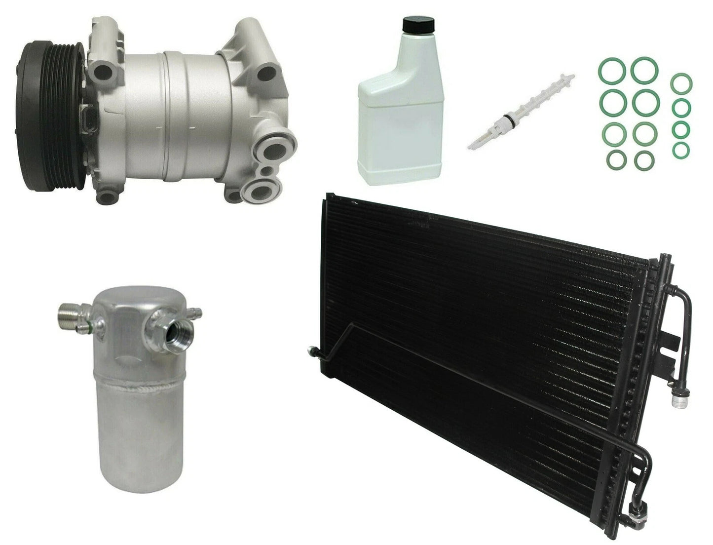 AC Compressor Kit with Condenser for Holden Commodore (2000–2006)