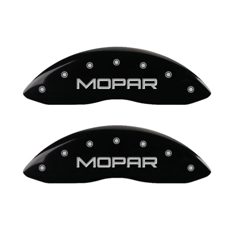Caliper Covers Set of 4 Engraved for 2022-2024 Jeep Wagoneer L Black
