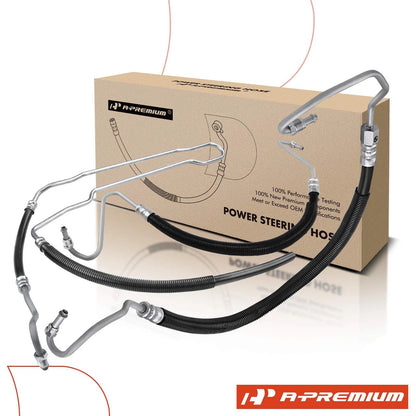 3X Power Steering Pressure & Return Line Hose for Chevy Express 2500 (2003–2021)