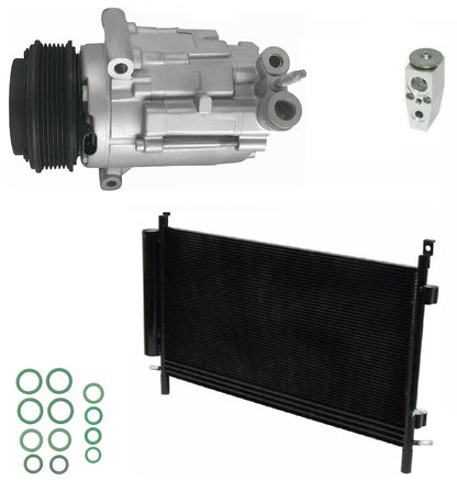 AC Compressor Kit with Condenser for Chevrolet Camaro 3.6L (2010–2015)