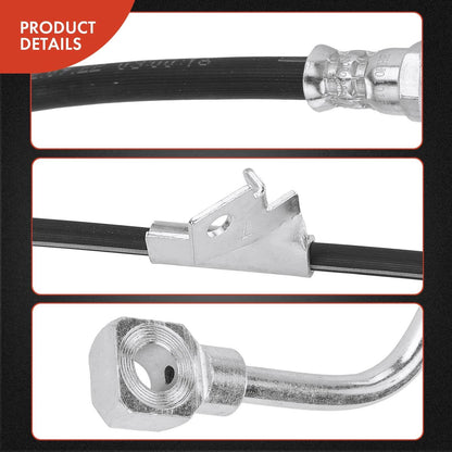 2X Front Brake Hydraulic Hose for Chevrolet Blazer (1995–1997)