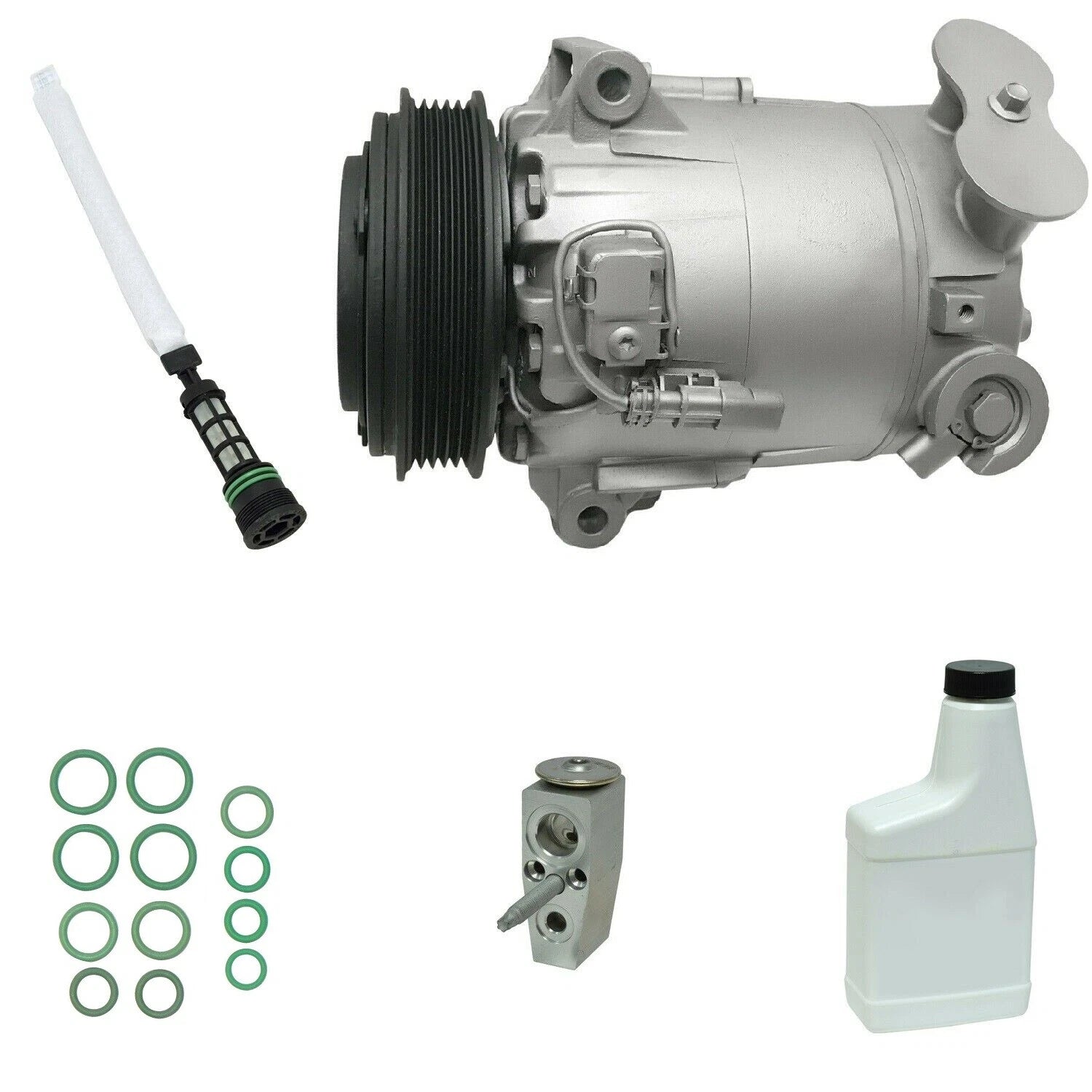 A/C Compressor Kit for Chevrolet Impala 2.5L (2014–2018) Heavy Duty
