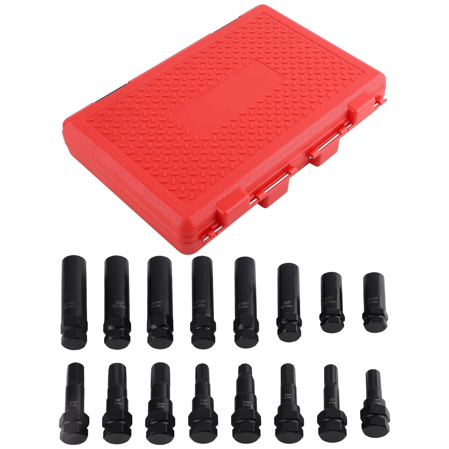 Lug-Nut Key Set Wheel-Lock Removal Tool Kit for Aftermarket Wheels (2015–2020)