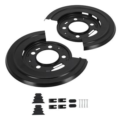 2x Rear Right Brake Dust Shield for Ford Excursion F-250 F-450 (1999–2005)