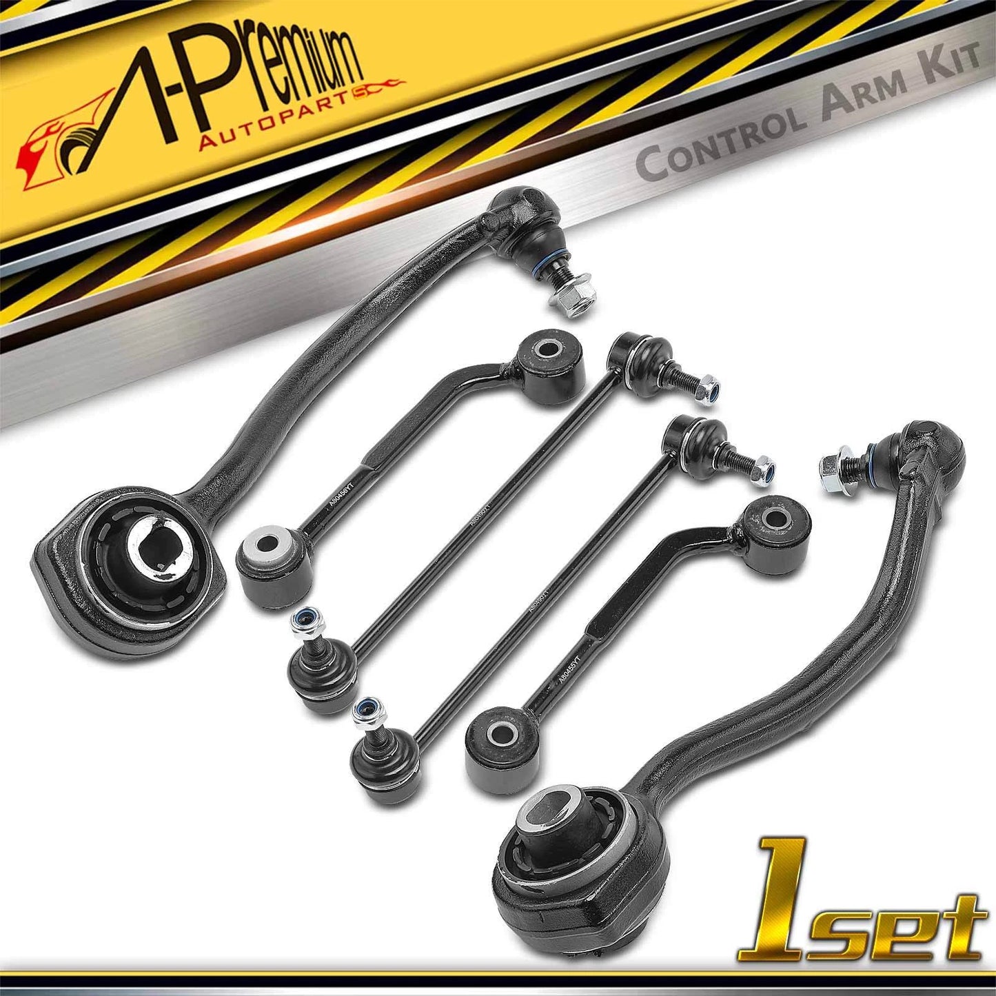 6X Control Arm & Sway Bar for Mercedes-Benz C230 (2003–2010)