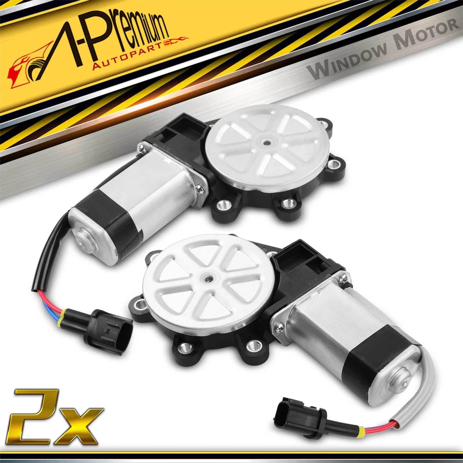 2X Rear Window Motor for Chevy Colorado GMC Canyon (2004–2012)
