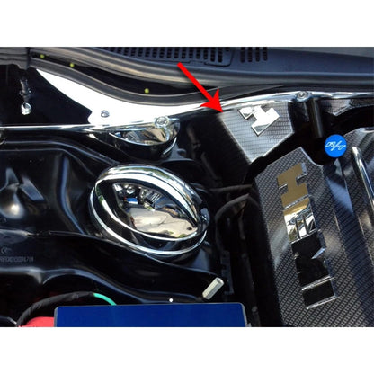Brushed Stainless Steel Firewall for Chrysler 300 Charger Magnum (2005–2010)