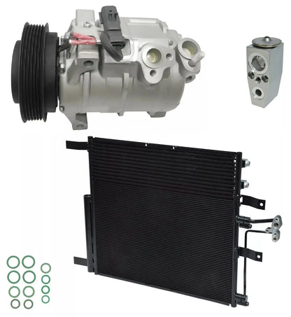 AC Compressor Kit with Condenser for RAM 4000 5.7L (2012–2012)