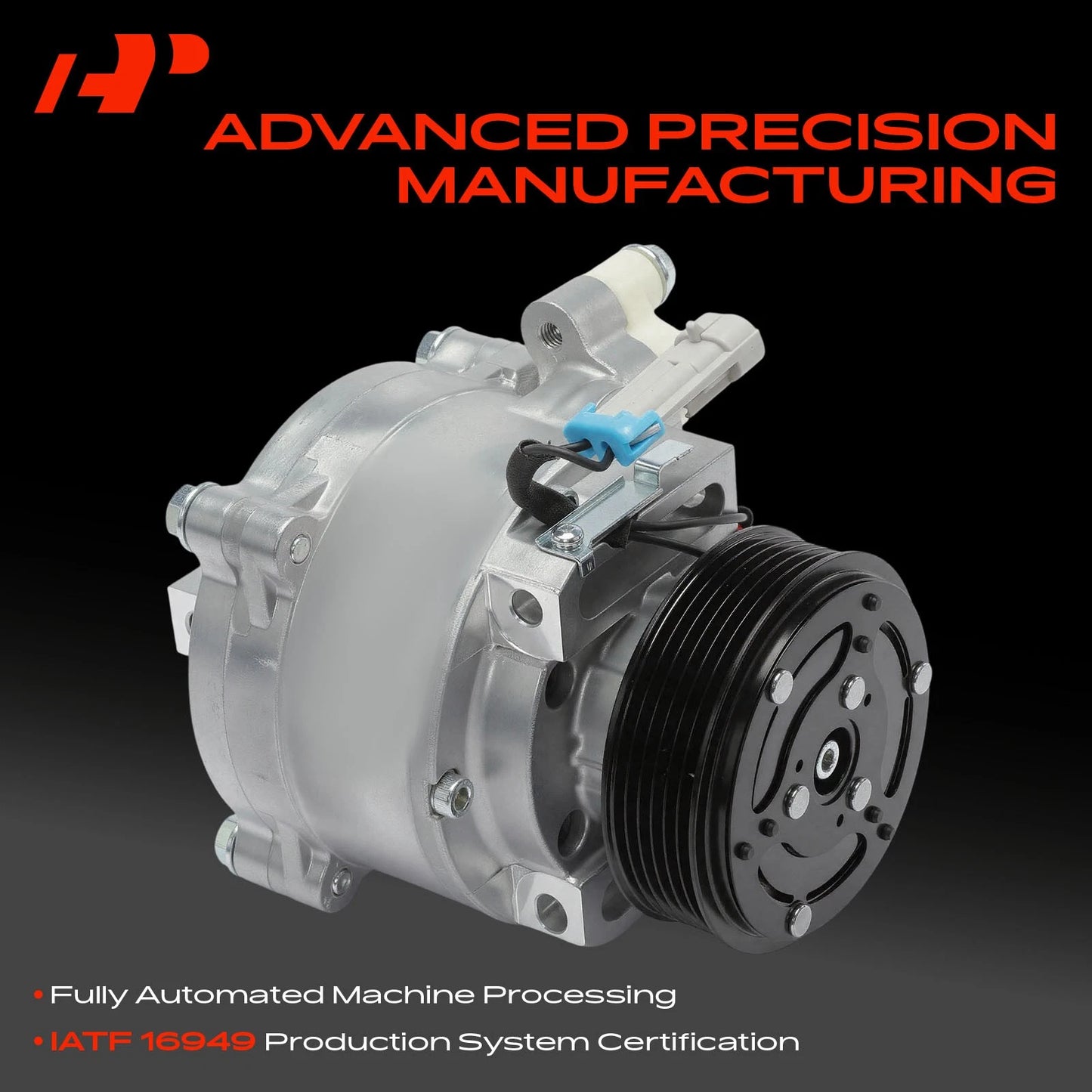 A/C Compressor with Clutch for Buick Encore (2013–2022) Chevrolet Sonic