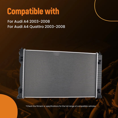 Coolant Radiator for Audi A4 Quattro (2003–2008)