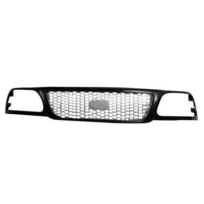 Front Grille Replacement Black Ready to Paint for Jeep Wrangler (2018–2024)