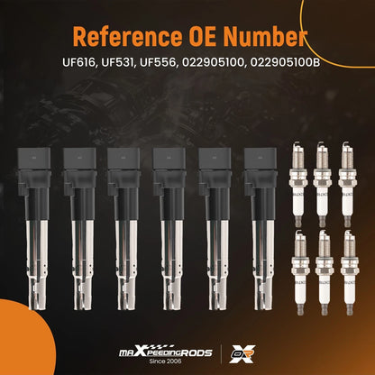 Ignition Coils & Spark Plugs for Porsche Cayenne 3.2L V6 (2004–2006)