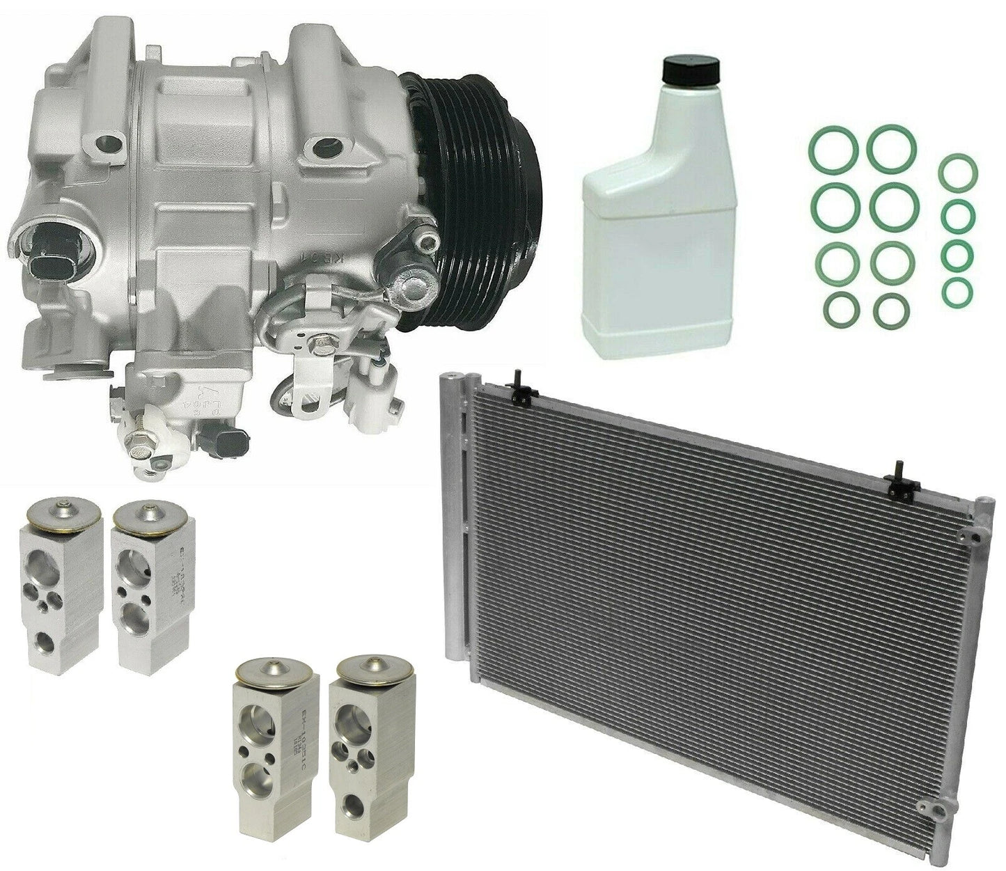 AC Compressor Kit Replacement with Condenser for Holden Cruze (2011–2016)