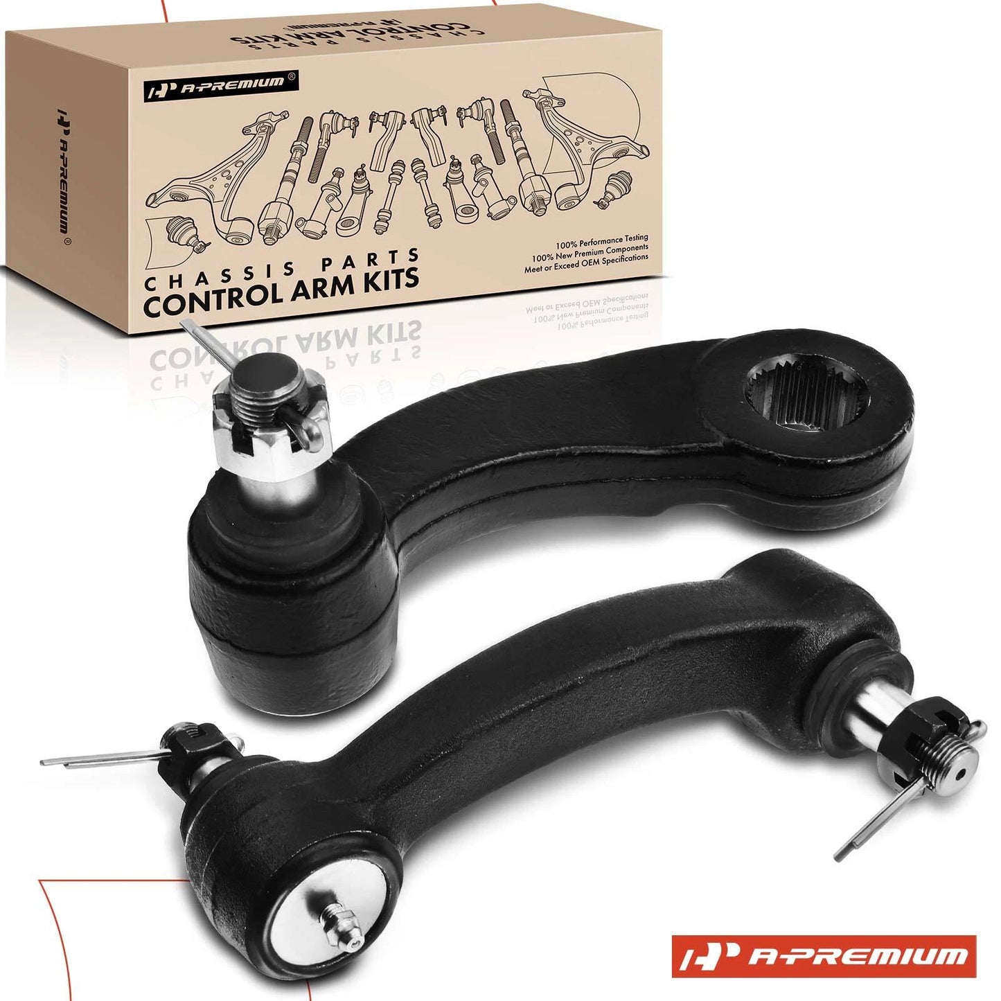 2X Control Arm Link for Chevrolet G10 G20 G30 GMC G1500 G2500 (1983–1995)