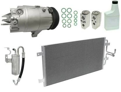 AC Compressor Kit with Condenser for Toyota Hilux CG78 (2005–2015)