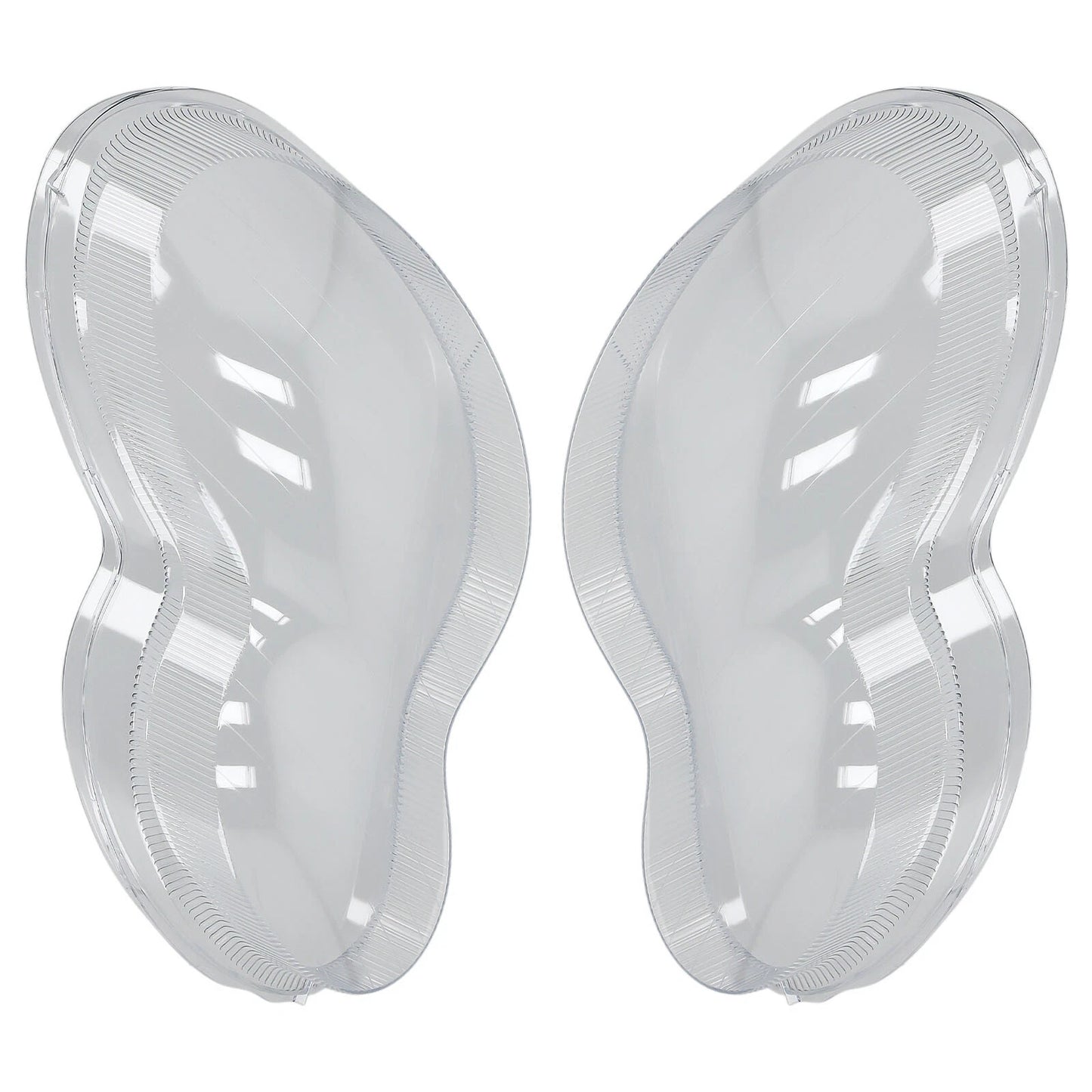 Headlight Lens Cover Pair for Mercedes-Benz C-Class W203 (2001–2007)