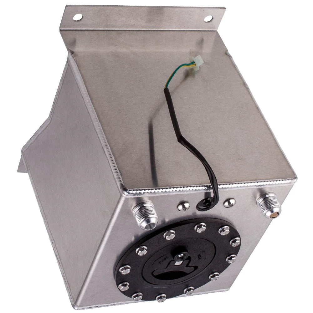 Brand New 2.5 Gallon Universal Aluminum Fuel Tank for Sending Unit (Silver) (2024–2024)