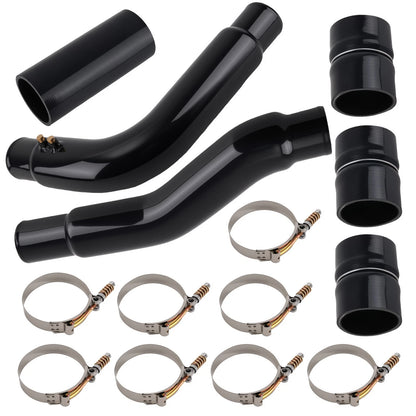 Intercooler Piping Kit for Dodge 6.7L Cummins (2007.5–2009) Black Aluminum
