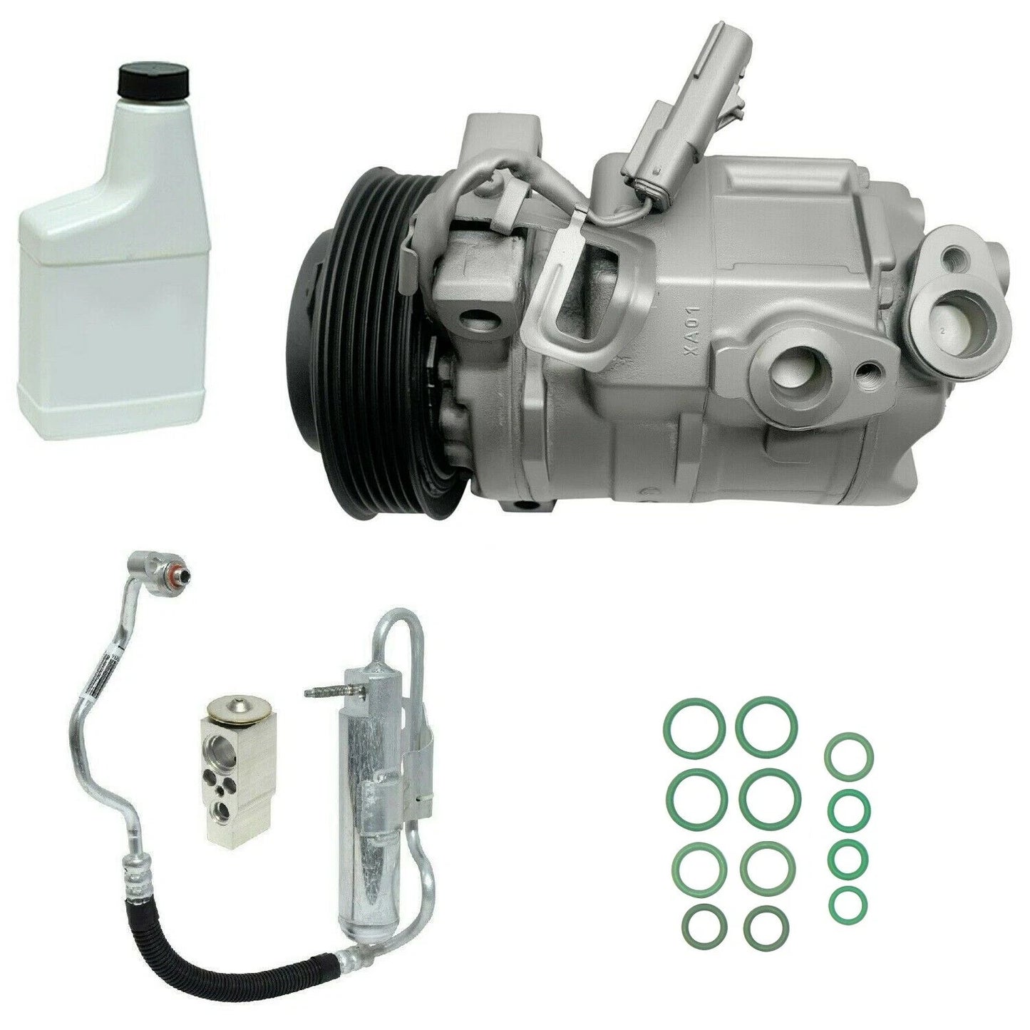 A C Compressor Kit Replacement Without Rear for Dodge Journey 2.4L (2009–2020)