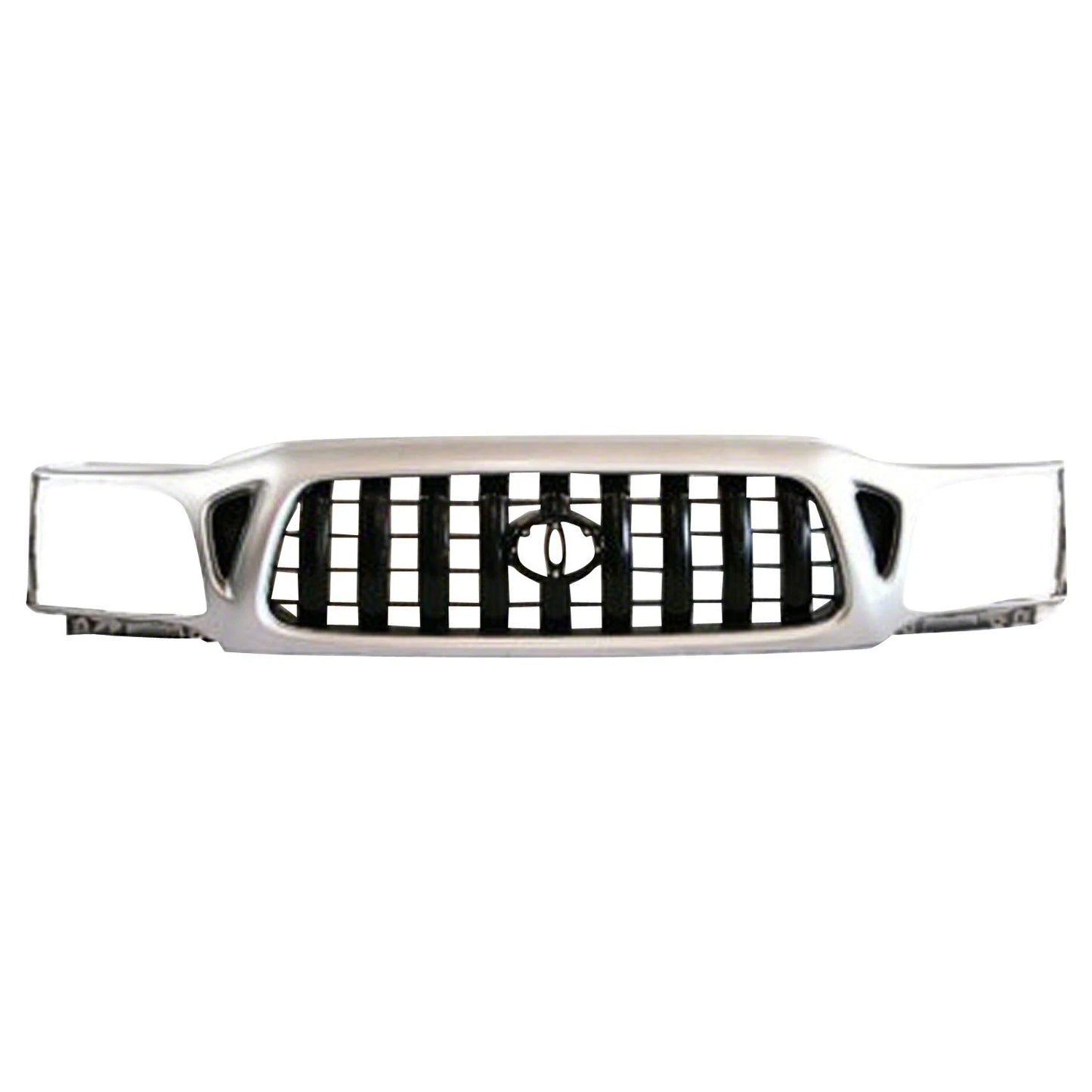 Replacement Gray/Silver Plastic Front Grille (See compatibility Chart)