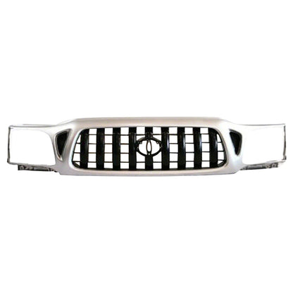 Replacement Gray/Silver Plastic Front Grille (See compatibility Chart)