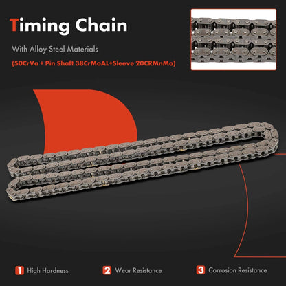 4X Timing Chain Kit for Chevrolet Colorado GMC Canyon (2004–2006)
