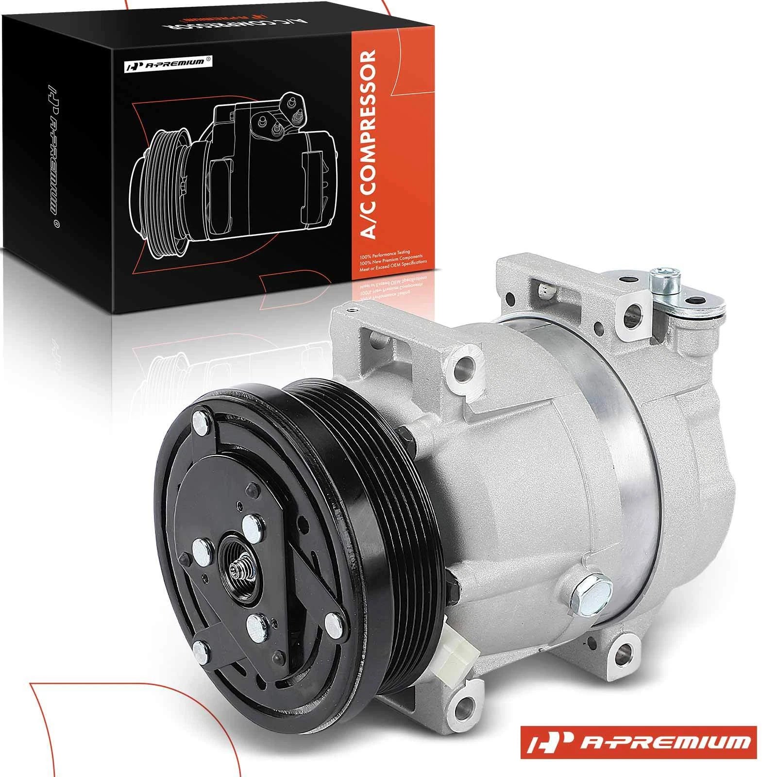 A/C Compressor with Clutch for Chevrolet Aveo (2014–2016)