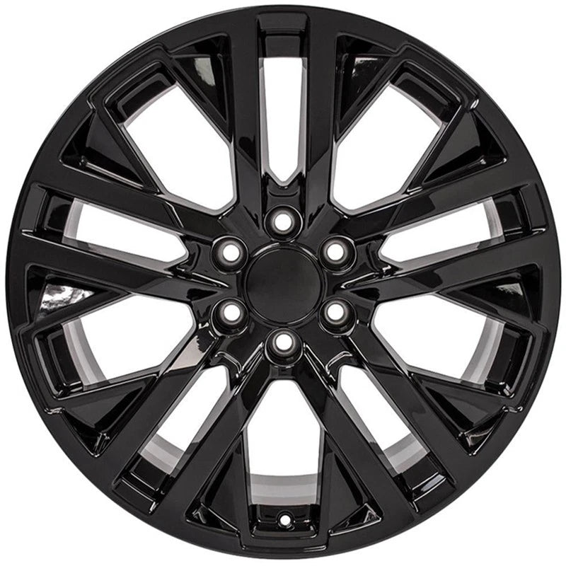 22 Inch Gloss Black Wheel Replacement for 2003–2014 GMC Savana 1500
