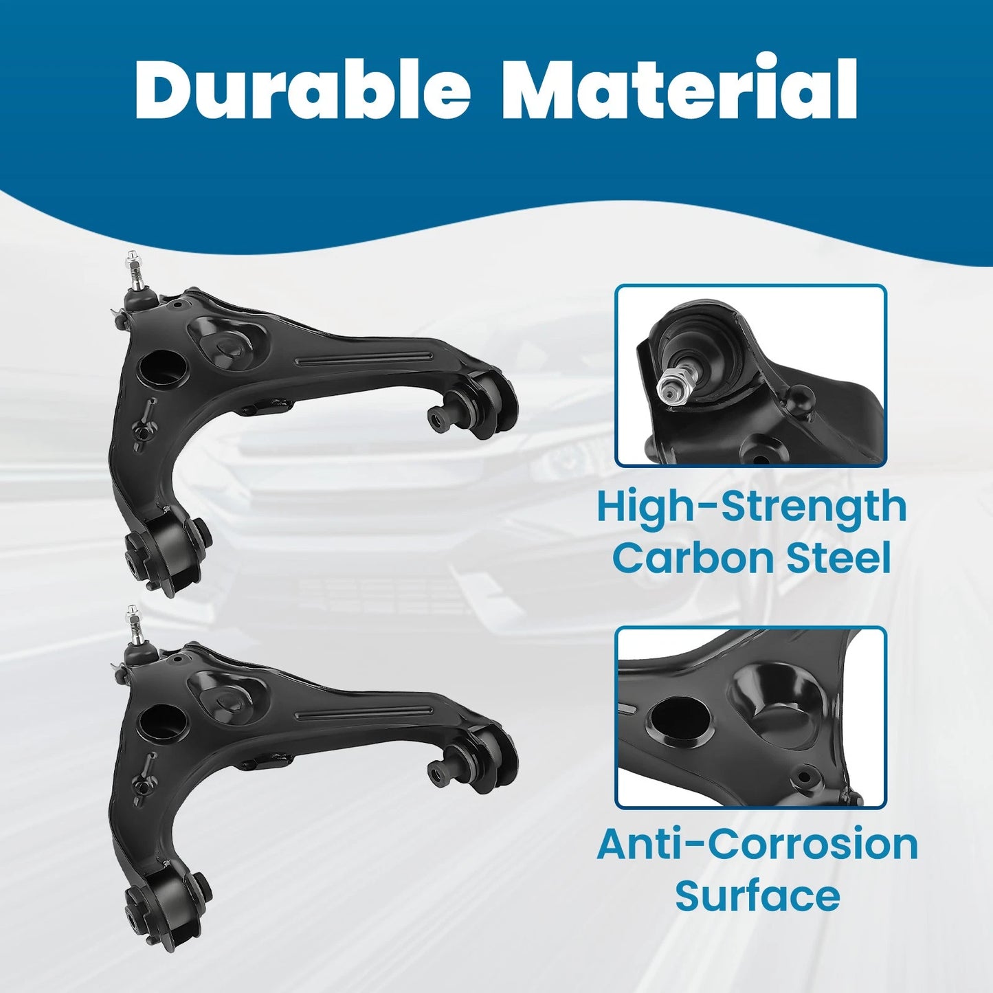 2x Front Lower Control Arm Ball Joint for 2009–2013 Ford Expedition F-150 Navigator