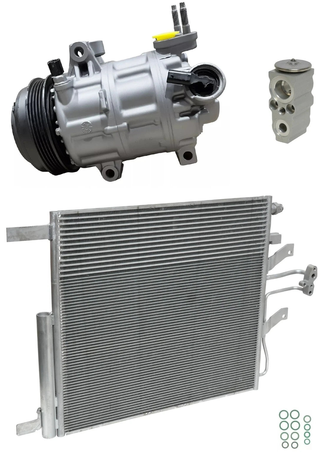 AC Compressor Kit With Condenser for Ram 1500 3.6L (2020–2024)