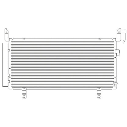 Replacement A/C Condenser Repair Part For 2014-2018 Subaru Forester