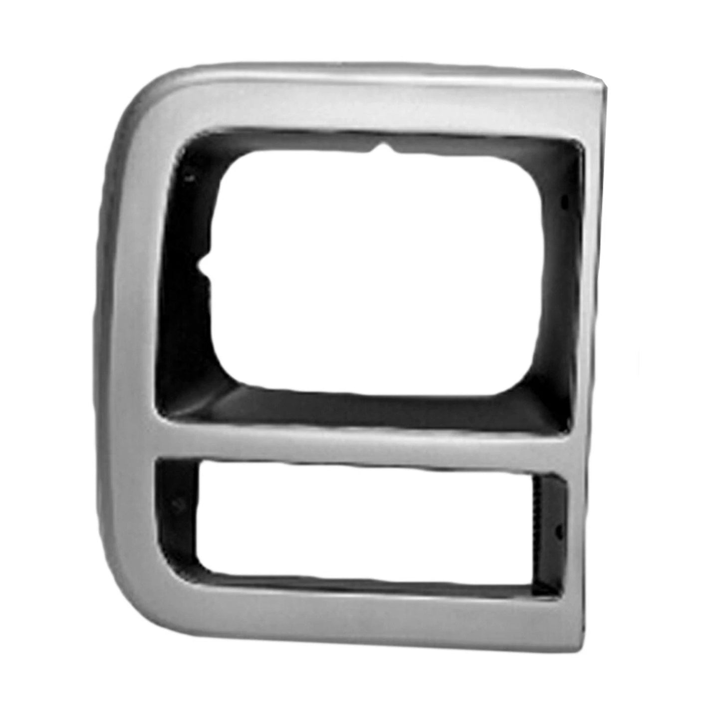 Replacement Silver Passenger Head Light Door w/Single Passenger Side Head Light