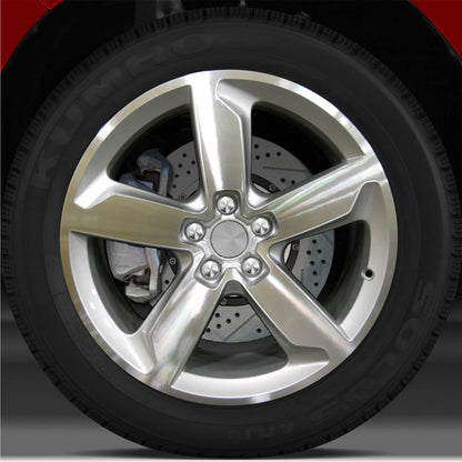 19x8 Factory Wheel (Bright Fine Metallic Silver) For 2009-2015 Audi Q5