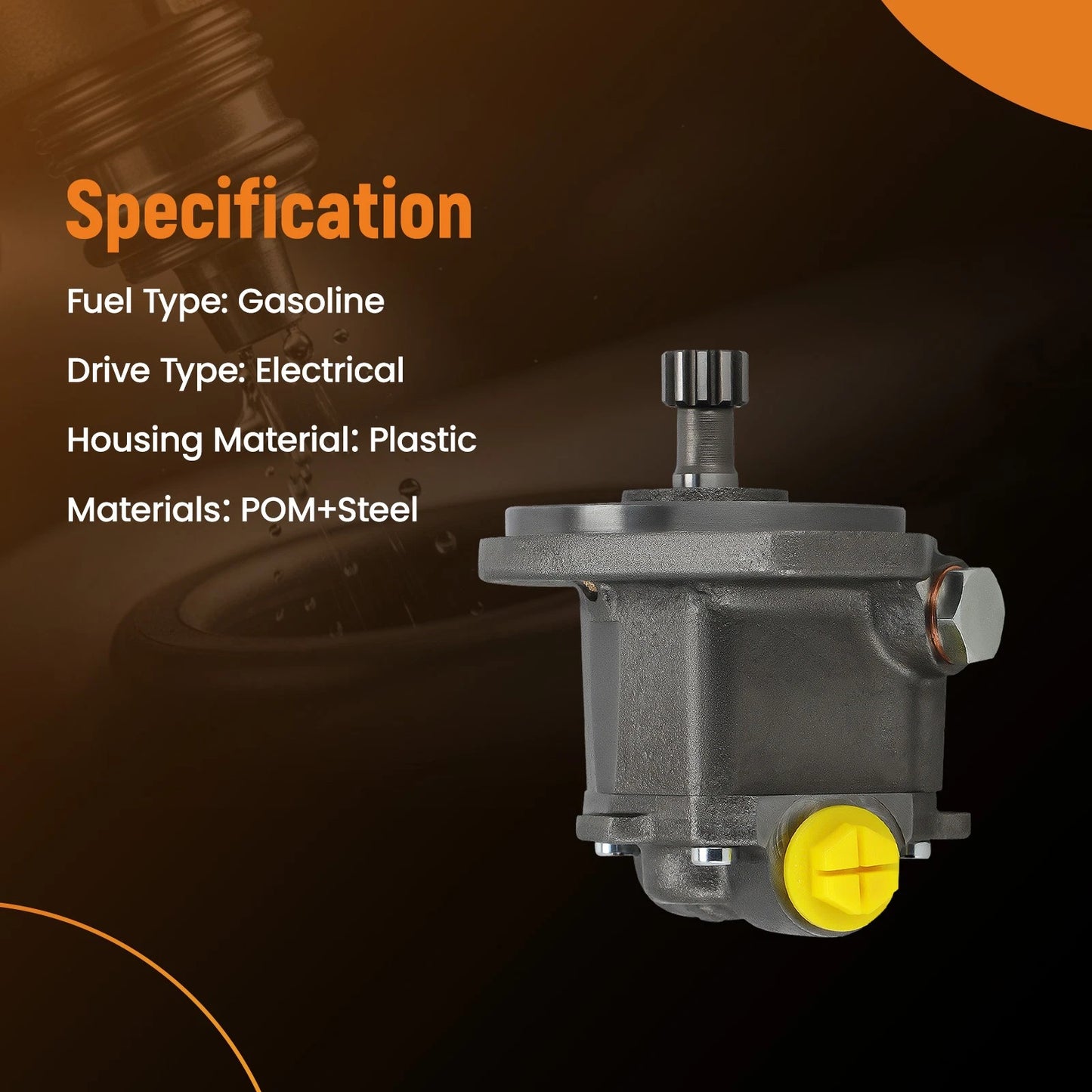 Fuel Transfer Pump for Caterpillar Motor Grader 14 14M-3 966H (1999–2010)