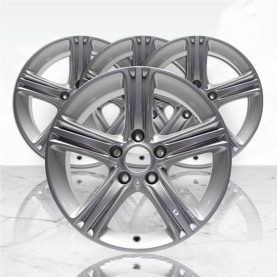 17 Inch Silver Wheel Rim by JTE Wheels for BMW 335i (2012–2014)