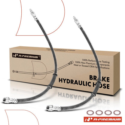 2X Front Brake Hydraulic Hose for Mercedes-Benz S63 AMG (2008–2013)