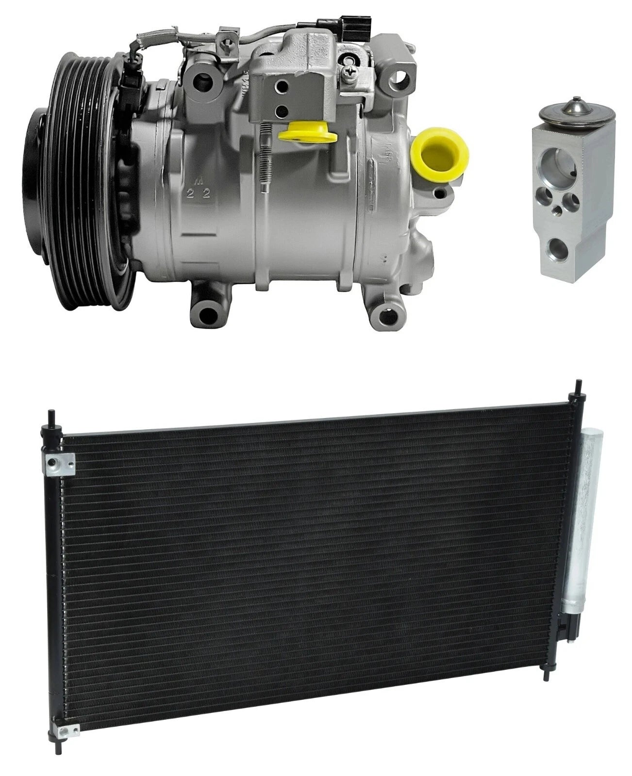 AC Compressor Kit With Condenser for Honda Accord 3.5L (2013–2017)