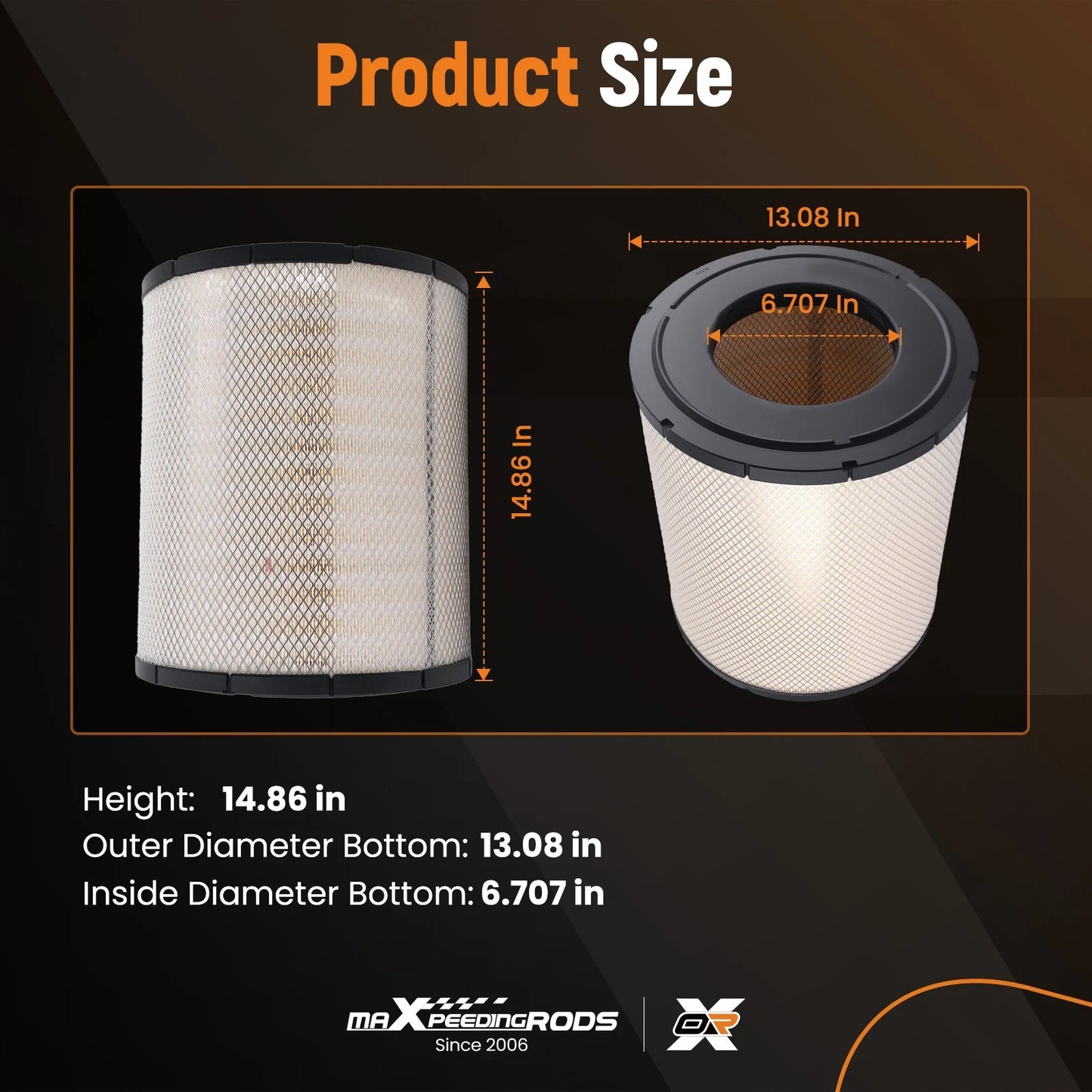 Engine Air Filter for Freightliner Columbia (2000–2013)