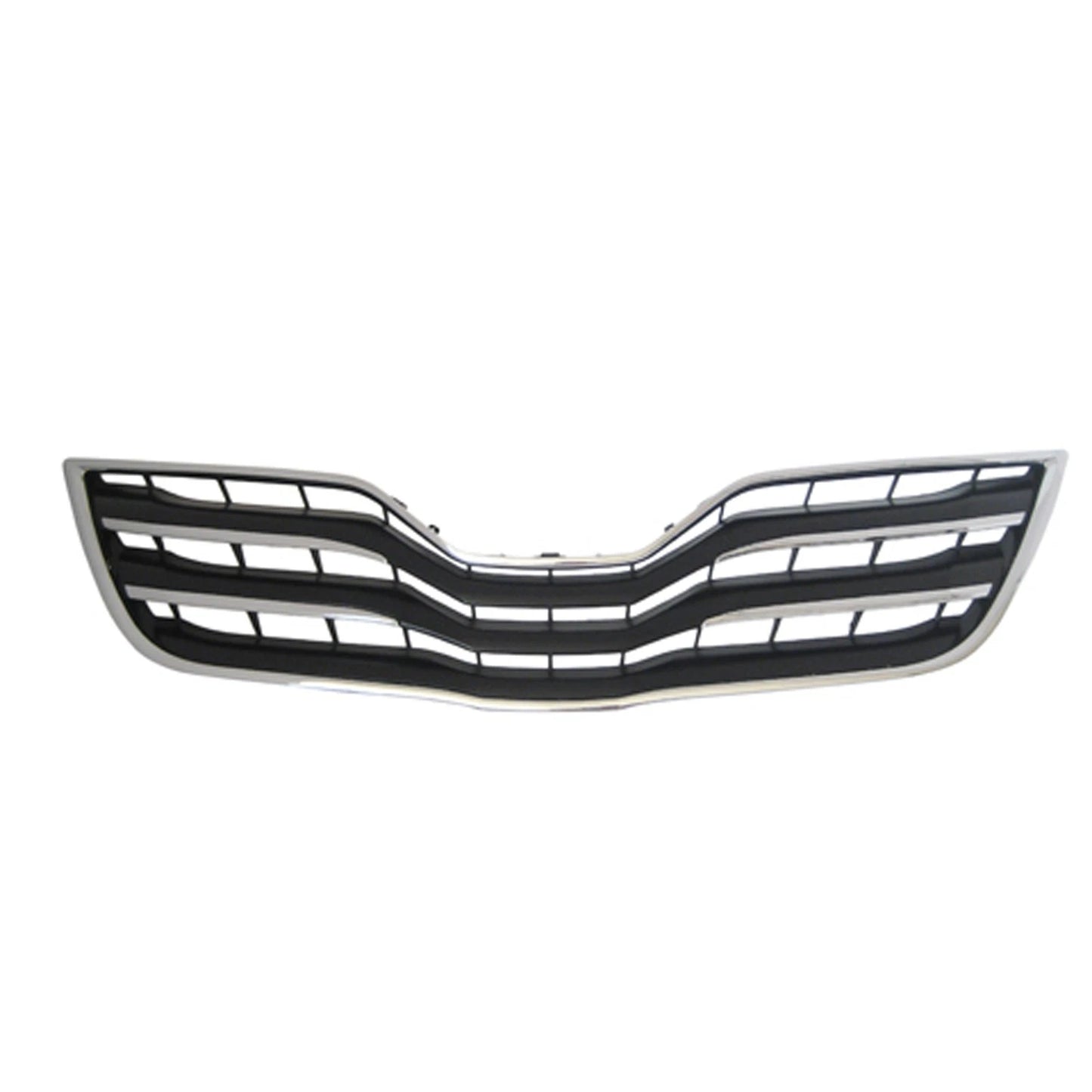 Replacement Chrome/Ready to Paint Plastic Grille For 2010-2011 Toyota Camry