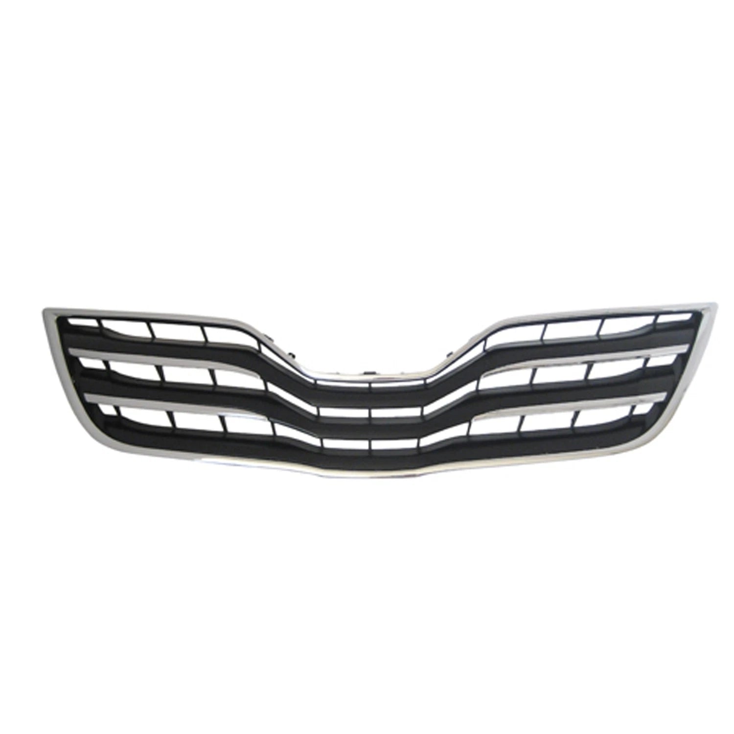 Replacement Chrome/Ready to Paint Plastic Grille For 2010-2011 Toyota Camry