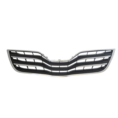 Replacement Chrome/Ready to Paint Plastic Grille For 2010-2011 Toyota Camry