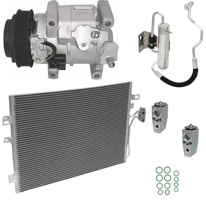 AC Compressor Kit with Condenser for Dodge Journey 3.6L (2019–2019)