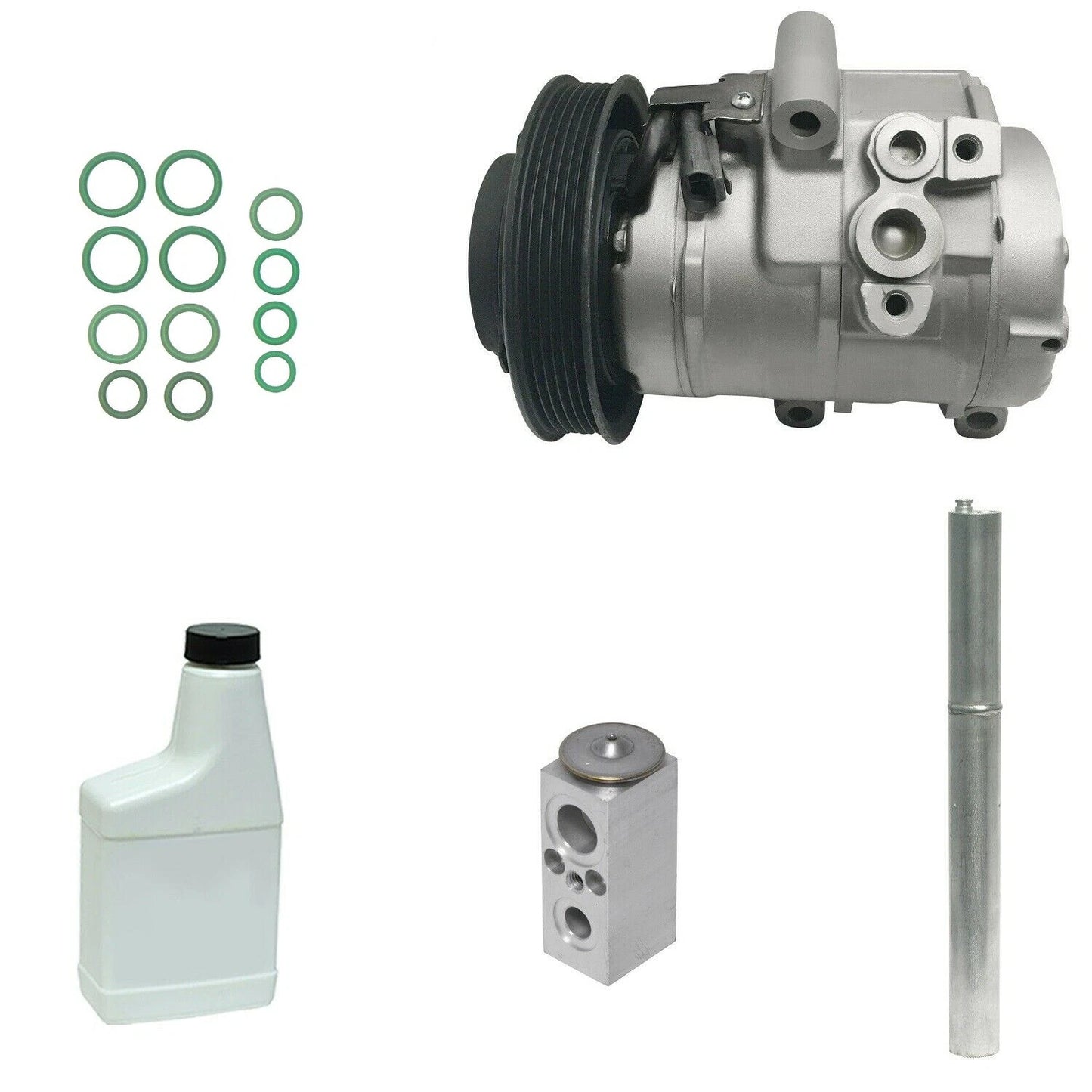 AC Compressor Kit Replacement for Nissan Navara D40 (2006–2015)