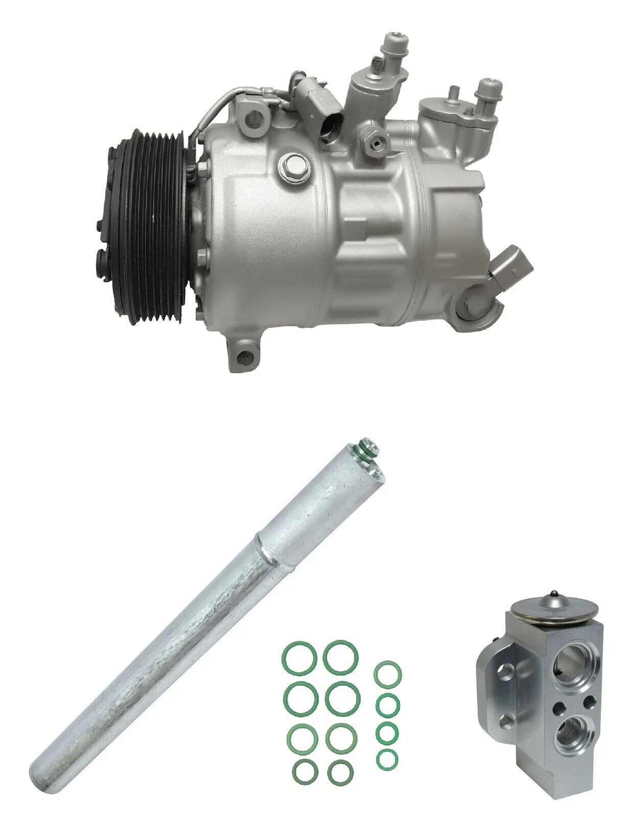 AC Compressor Kit Replacement for Volkswagen Beetle 1.8L (2017–2017)