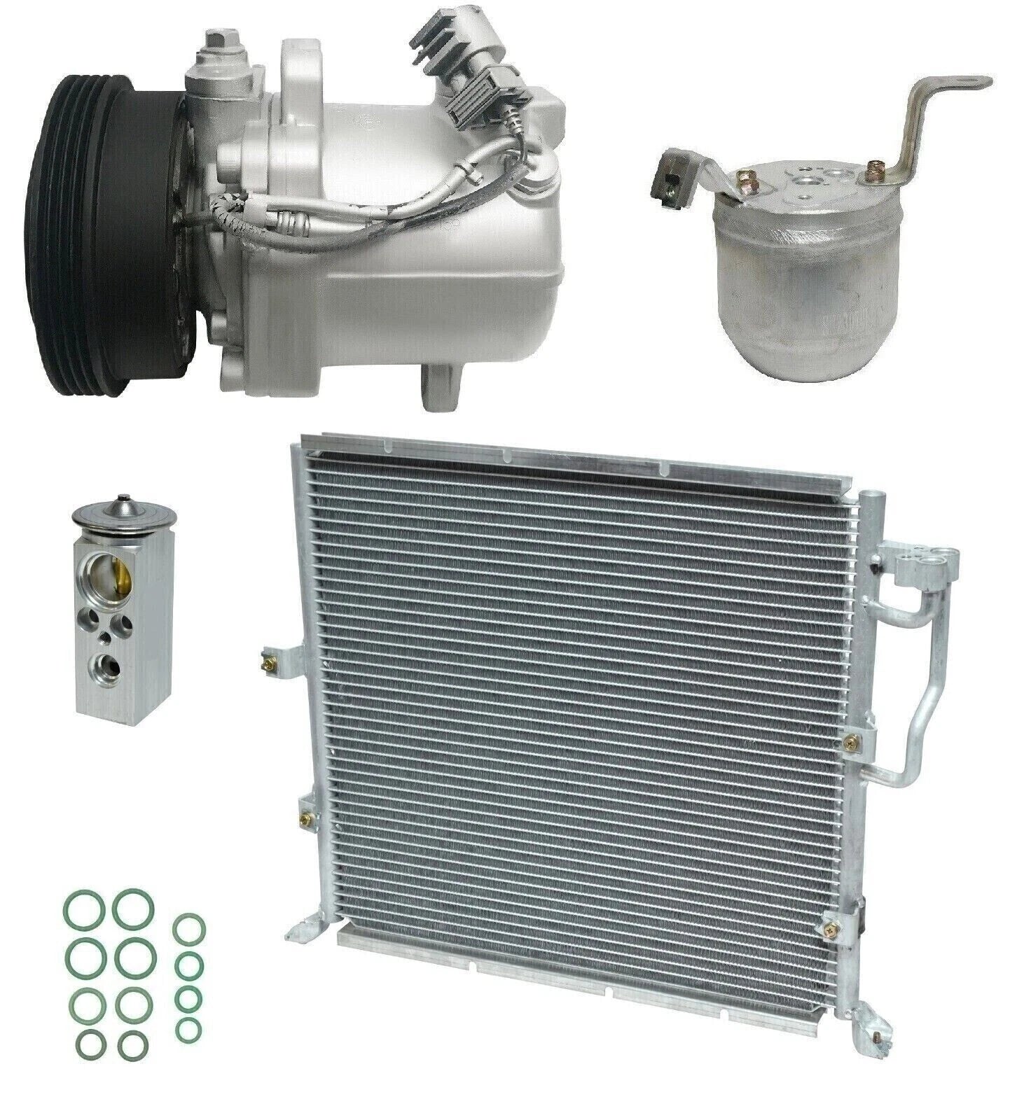 AC Compressor Kit with Condenser for BMW 318is 1.9L (1995–1995)